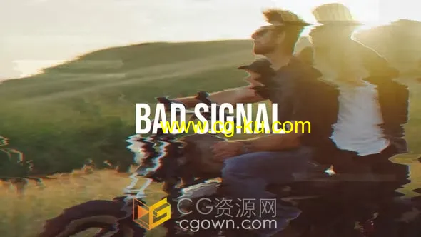 Bad Signal 20个故障效果不良信号画面效果制作AE模板的图片1