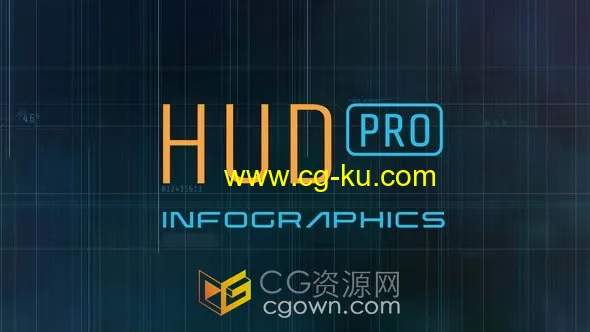 AE科技HUD模板信息图表创建高科技界面动画效果视频的图片1