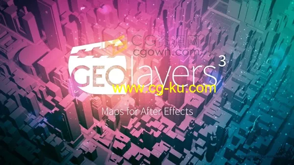 GEOlayers 3 v1.5.0 AE脚本世界地图位置路径展示动画工具的图片1