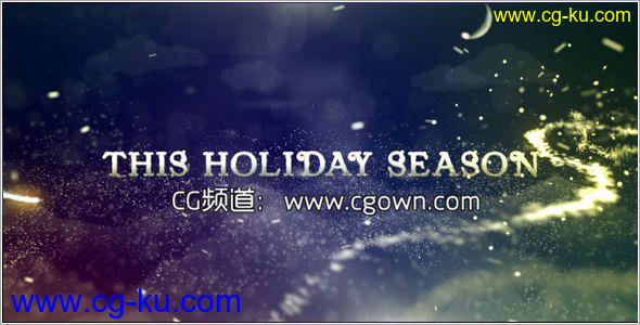 圣诞冠军头衔Videohive Christmas Titles AE模板的图片1