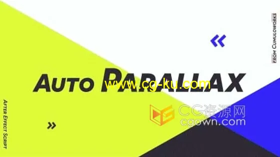 AE脚本AutoParallax v1.0快速生成伪三维摄像机视差效果的图片1