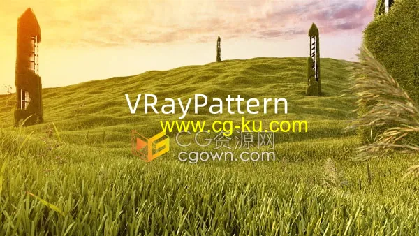 VrayPattern v1.086 3ds Max插件纹理阵列复制的图片1