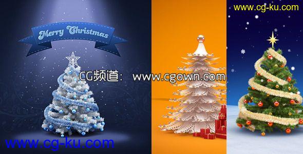 圣诞及新年贺卡设计Videohive Christmas & New Year Greeting Card Design AE模样的图片1