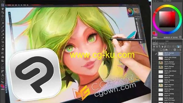 Clip Studio Paint EX 1.12.0动漫设计软件完整版免费下载的图片1