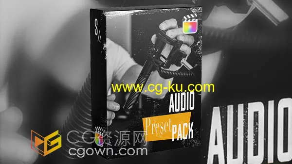 Audio Preset Pack FCPX音频插件18种麦克风收音增强音质预设的图片1