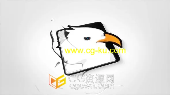 明亮简介企业商务动态绘制效果标志介绍LOGO片头AE模板的图片1