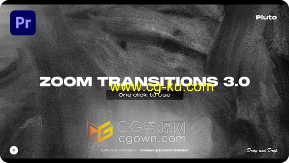 PR转场模板免费下载-缩放过渡Zoom Transitions 3.0的图片1