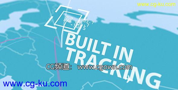 信息图表三维地图套件Videoihve Infographics 3D Map Kit AE模板的图片1