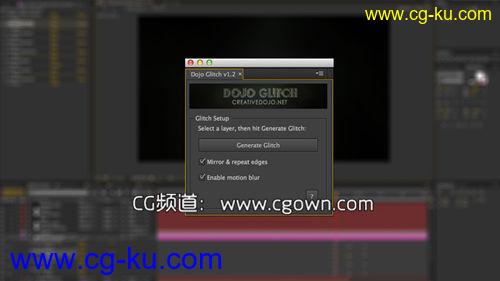 AE色差故障切换脚本Dojo Glitch v1.2 – Scripts for AE的图片1