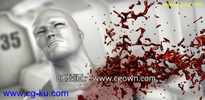 Creating Blood FX in Maya and RealFlow创建血液外汇特效教程的图片1