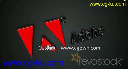 三维标志演绎RevoStock 3D Logo Animation V2 AE模板的图片1