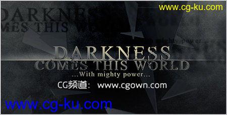 夜幕降临VideoHive Darkness Falls AE模板的图片1