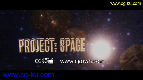 制作空间感项目videohive Project Space AE模板的图片1