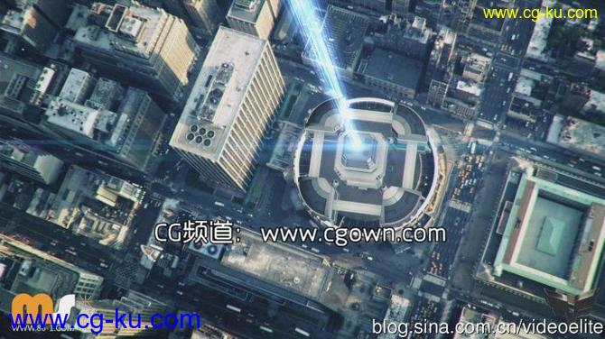 AE 3D tracking和E3D插件制作科幻城市合成中文原创教程的图片1