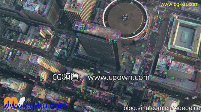 AE 3D tracking和E3D插件制作科幻城市合成中文原创教程的图片2