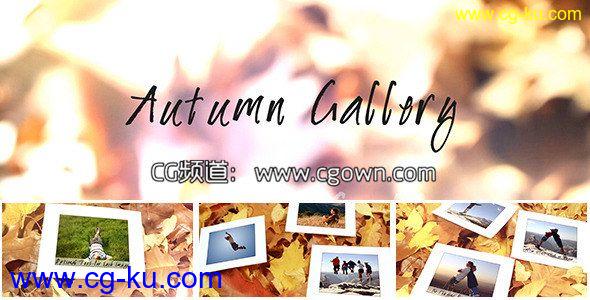 秋季图库相册Videohive Autumn Gallery AE模板的图片1