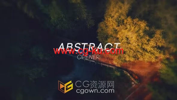 创意设计公司宣传介绍像素拉伸转场效果视频-AE模板的图片1