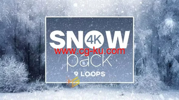 9组灰4K分辨率尘颗雪花粒子飘动效果视频素材叠加的图片1