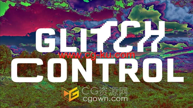 AE/PR插件像素拉伸色彩RGB分离移位Glitch Control v1.0.3 Mac版的图片1