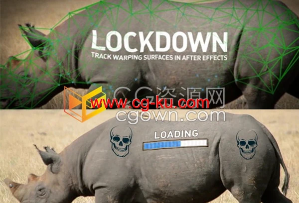 Lockdown v2.8.7运动物体表面跟踪合成AE与Resolve达芬奇插件的图片1