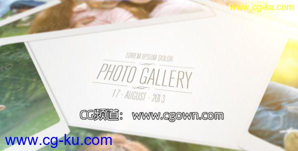 婚纱 瞬间 摄影相册 Videohive Photo Gallery AE模板的图片1