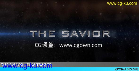 电影预告片VideoHive The Savior – Film trailer HD AE模板的图片1