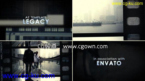 动感 胶片回忆相册视频 Videohive Legacy AE模板的图片1