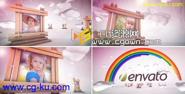 最甜的梦儿童相册Videohive The Sweetest Dreams AE模板的图片1