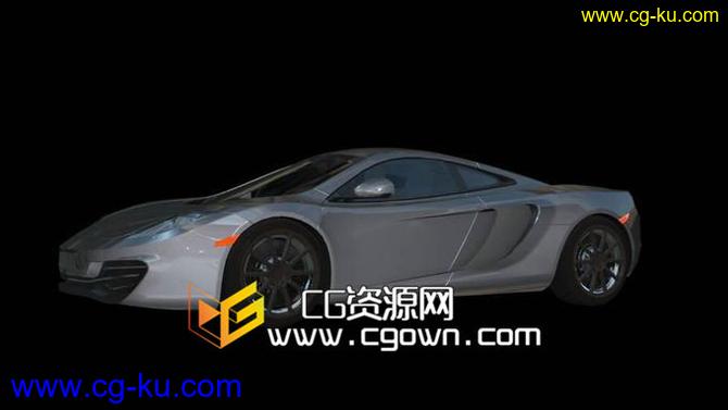 Element 3D – MCLaren MP4-12c迈凯伦E3D模型的图片1